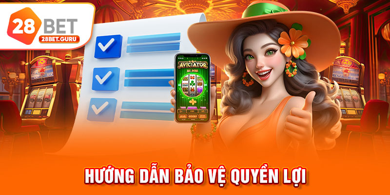cách bảo vệ quyền lợi